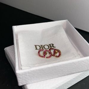 Dior Pink Earrings
